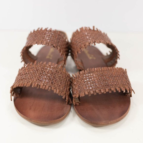 Splendid Thomas Woven Leather Sandals - Picture 6 of 14